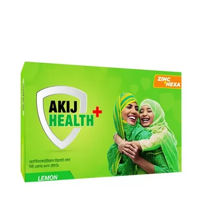 Akij Health + Lemon Soap 100gm